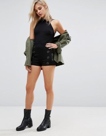 Chandelier Moonstar Mia Shorts - Black