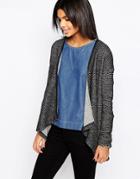 Pepe Jeans Jude Waterfall Cardigan - 999black