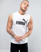 Puma Ess No.1 Short Sleeved T-shirt In White 838240 02 - White