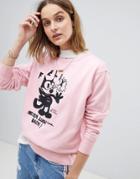 Maison Scotch Felix Ams Blaur Collab Print Sweater