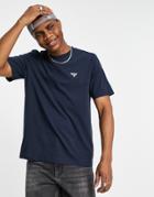 Barbour Beacon Small Logo Relaxed Fit T-shirt In Navy