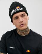 Ellesse Velly Logo Beanie In Black