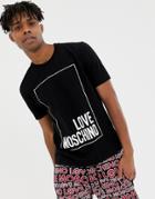 Love Moschino Box Logo T-shirt - Black