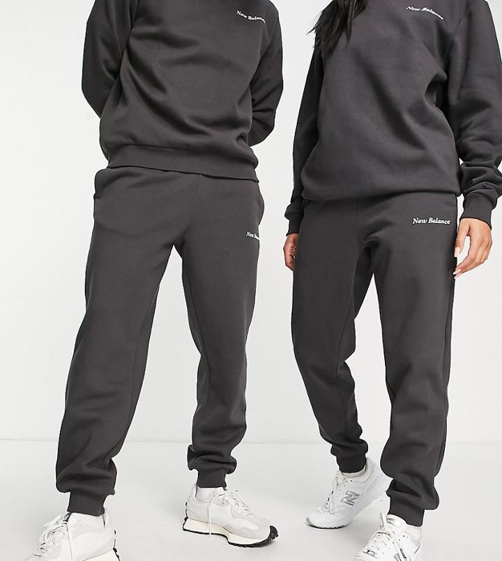 New Balance 'elevate Yourself' Sweatpants In Black