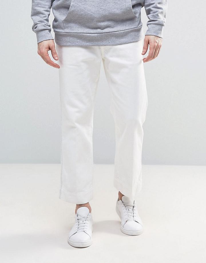 Weekday Oud Denim Pants - White
