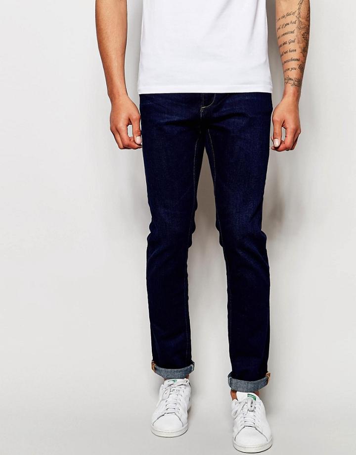 Blend Jeans Jet Slim Fit Dark Wash - Blue