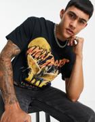 Night Addict Pegasus T-shirt In Black