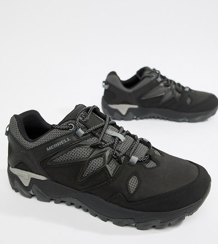 Merrell All Out Blaze 2 Hiking Sneakers In Black - Black