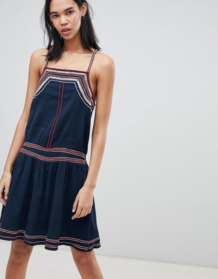 Pepe Jeans Ise Strapp Summer Dress - Black