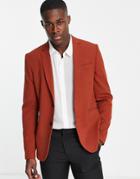 Bolongaro Trevor Wedding Super Skinny Suit Jacket-brown