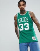 Mitchell & Ness Nba Celtics Larry Bird Swingman Tank In Green - Green