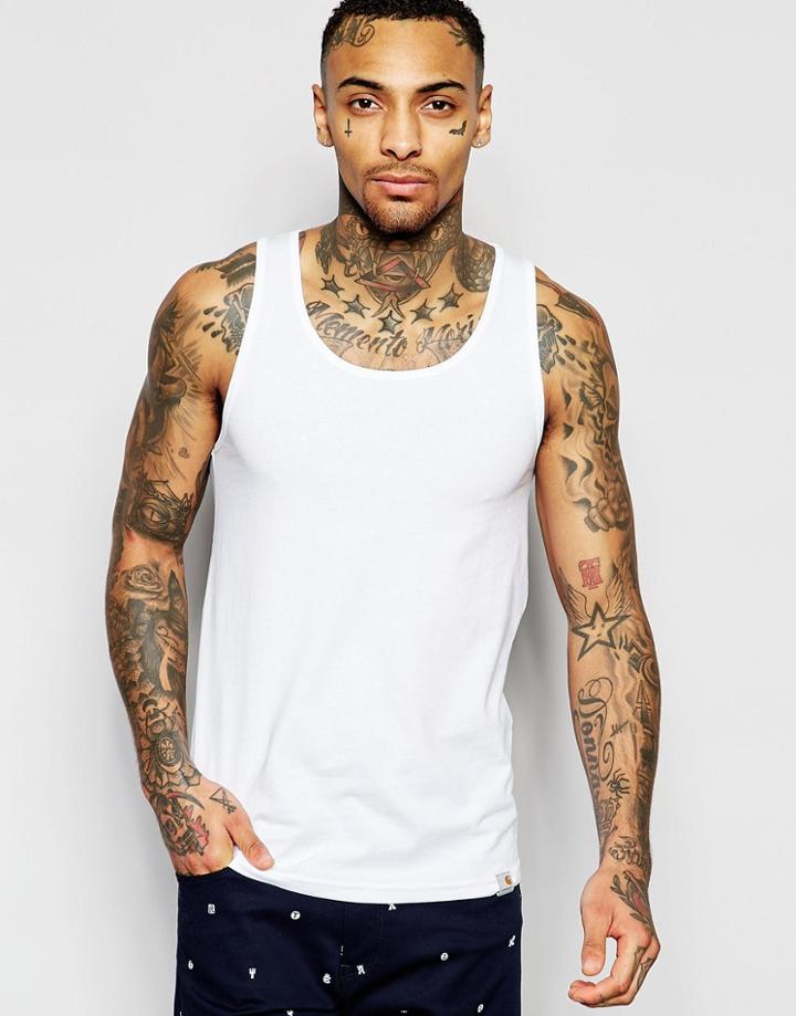 Carhartt Wip Exec A Tank - White