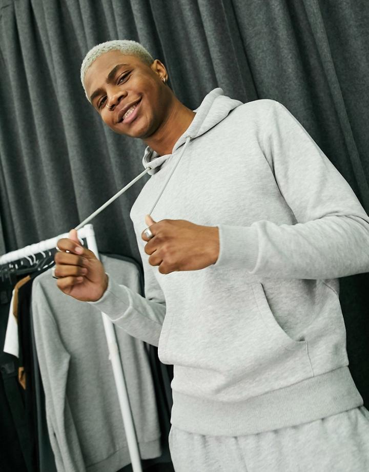 The Couture Club Circle Cut Out Hoodie In Gray-grey