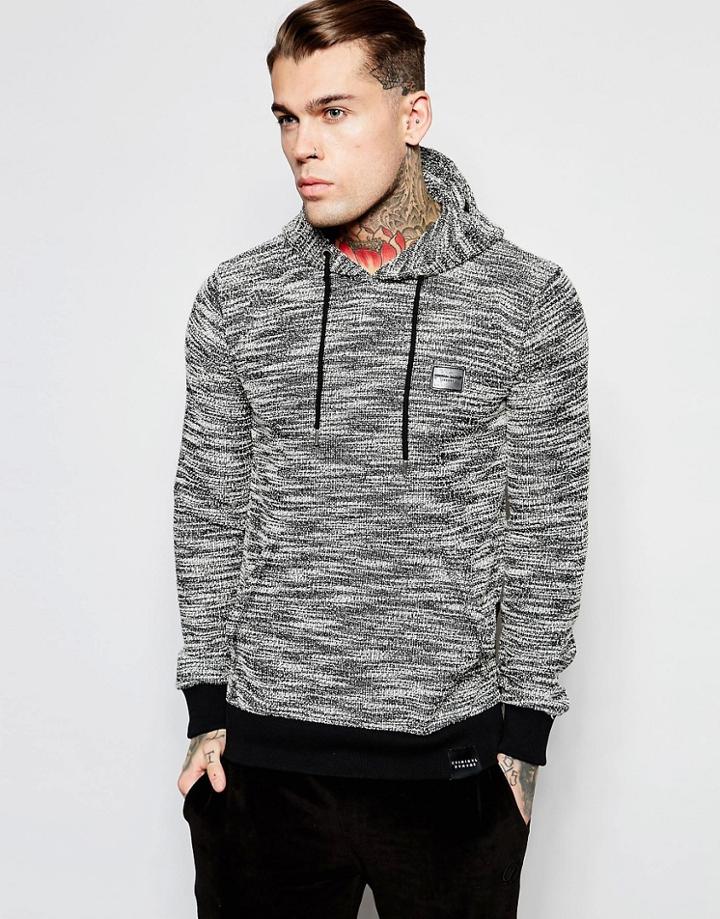 Criminal Damage Hoodie In Space Dye