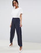 Vila Stripe Suit Pants - Multi