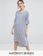 Bluebelle Striped Dip Hem Dress - Multi