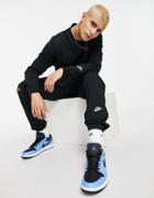Nike Multi Futura Cuffed Sweatpants In Black