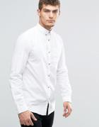 Jack & Jones Button Down Pocket Shirt - White