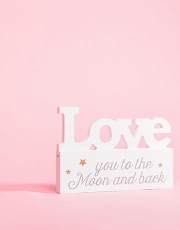 Sass & Belle Love You To The Moon And Back Wedding Decoration - Multi