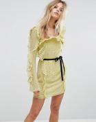 Millie Mackintosh Milton Mini Dress - Yellow