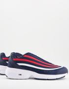 Tommy Jeans Heritage Modern Mix Sneakers In Navy
