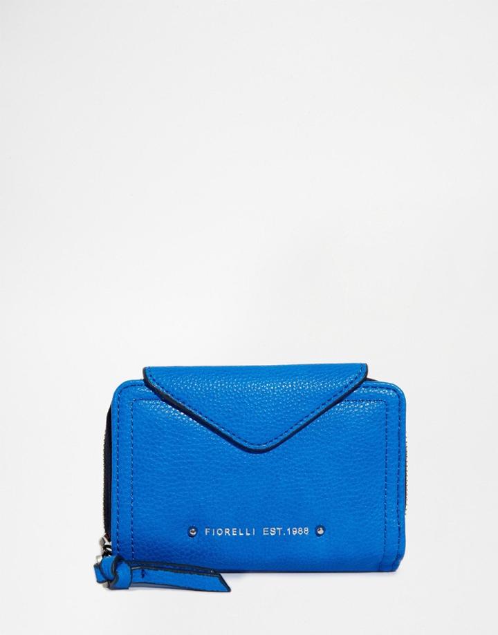 Fiorelli Zip Around Purse - Digital Blue