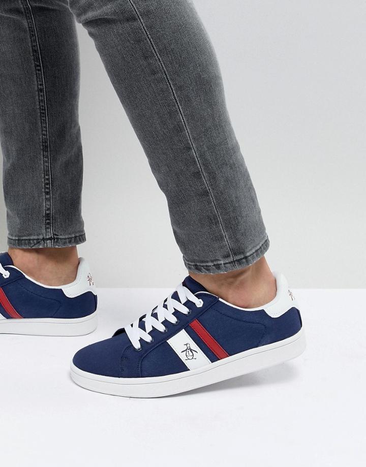 Original Penguin Retro Sneakers Navy - Blue