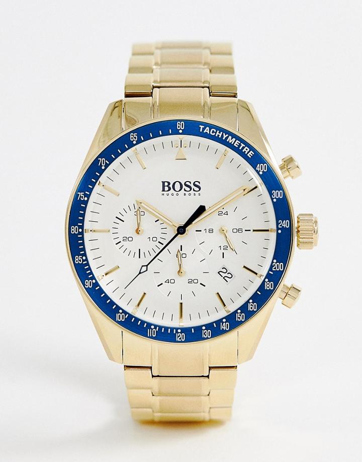 Boss 1513631 Trophy Bracelet Watch In Gold - Gold