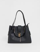 Yoki Slouch Shoulder Bag - Black