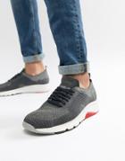 Camper Drift Chunky Sole Knitted Sneakers - Gray