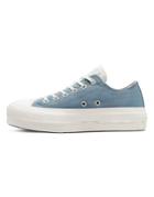 Converse Chuck Taylor All Star Ox Lift Crafted Folk Platform Sneakers In Indigo Oxide-blue