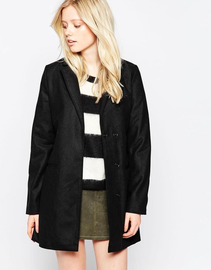 Brave Soul Straight Jacket - Black
