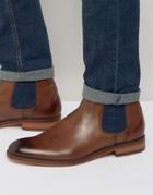 Ted Baker Camroon Leather Chelsea Boots - Brown