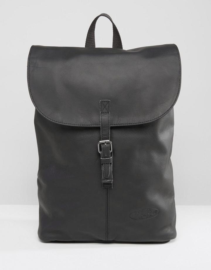 Eastpak Ciera Leather Backpack Black - Black