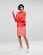 2ndday Patent Leather Pencil Skirt - Red