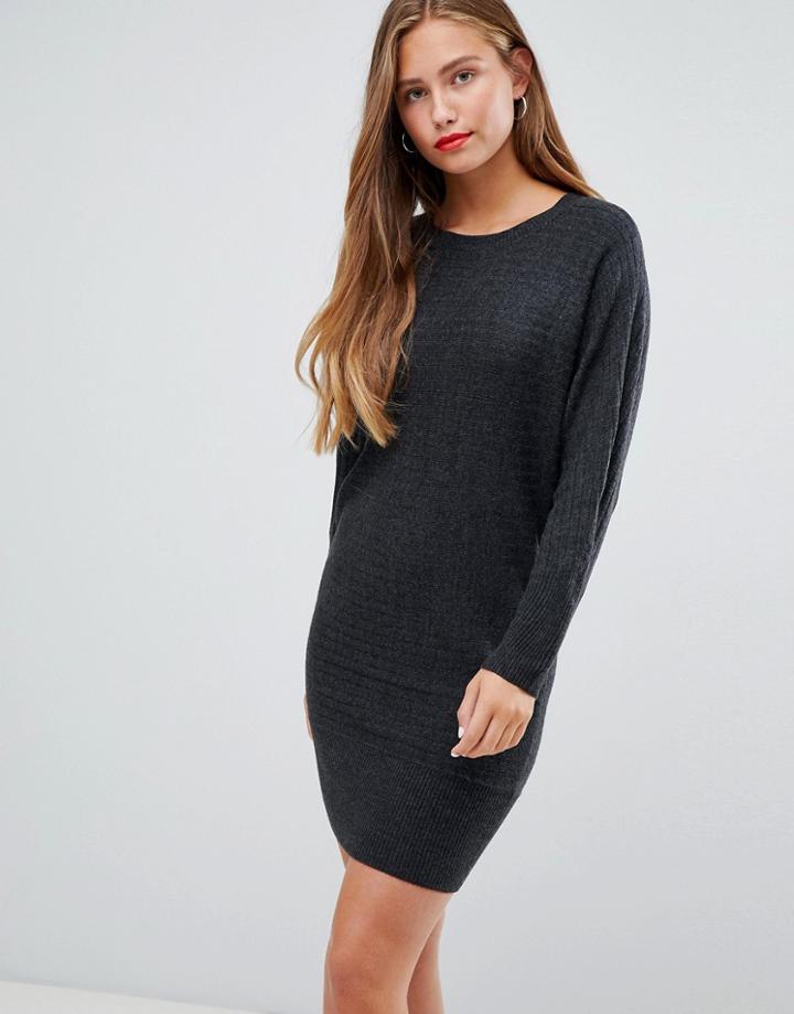 Jdy Blues Sweater Dress - Gray