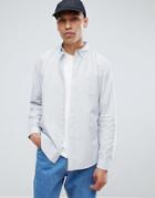 Common People Oxford Stripe Shirt - White