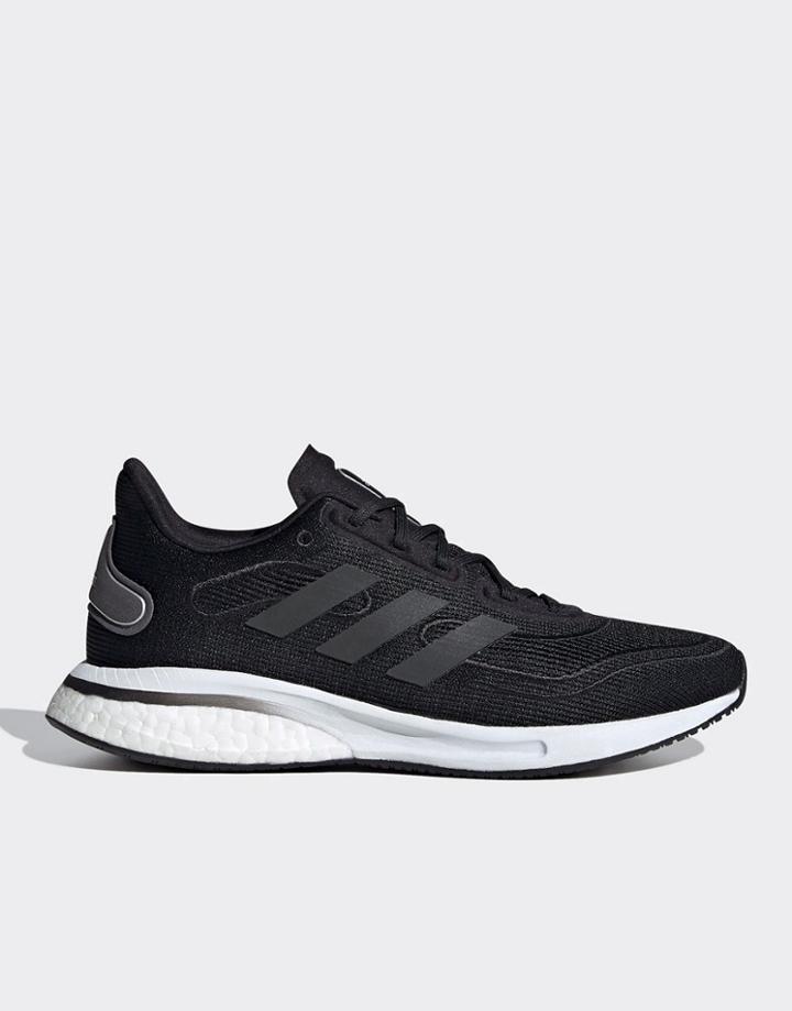 Adidas Running Supernova Sneakers In Black