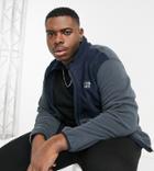 Jack & Jones Original Fleece With Zip In Blue-blues