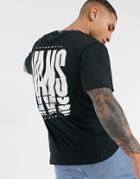 Vans Reflect T-shirt In Black