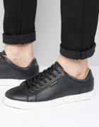 Ben Sherman Tredegar Sneakers Black Leather - Black