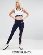 Fila Petite Legging With Racer Stripe And Logo Detail - Navy