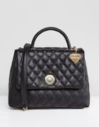 Marc B Chain Strap Olivia Crossbody Bag With Tote Handle - Black