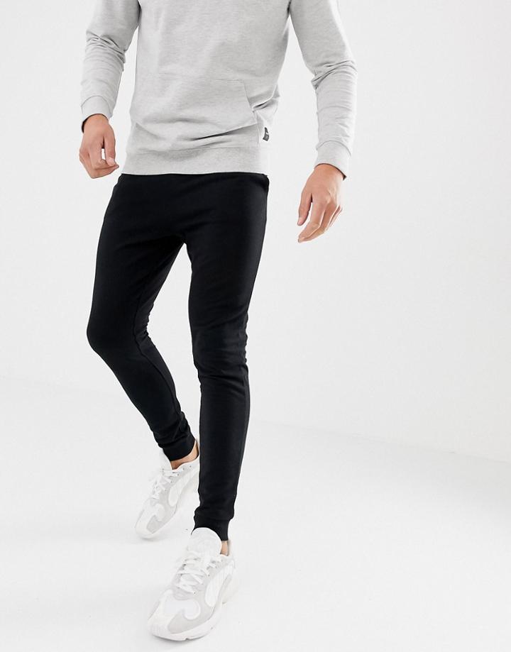 Only & Sons Basic Slim Sweatpants-black