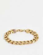 Tommy Hilfiger Chain Link Bracelet In Gold - Gold