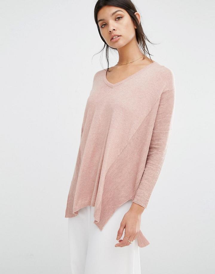 Mango Lightweight Sweater - Pink