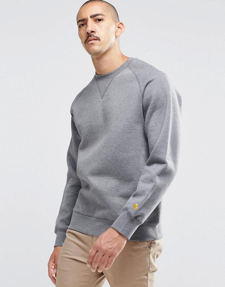 Carhartt Wip Chase Sweatshirt - Gray