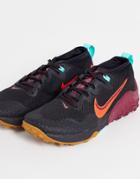 Nike Running Trail Wildhorse 7 Sneakers In Black/bright Crimson
