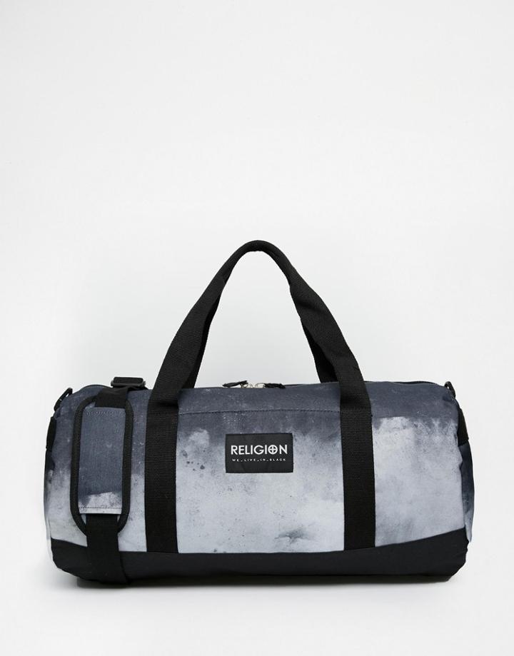 Religion Ombre Duffle Bag - Black