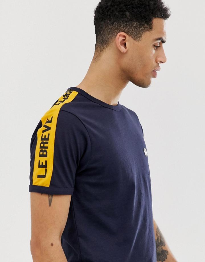 Le Breve Lounge T-shirts-blue